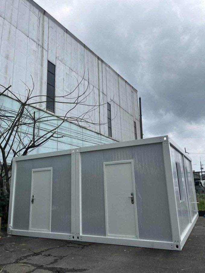 Detachable Container House - Modular site buildings with flexible layout, repeated assembly and export project support