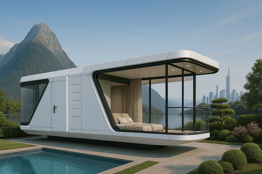 Space Capsule House - Capsule-style modular cabins for hotels, scenic resorts and immersive accommodation