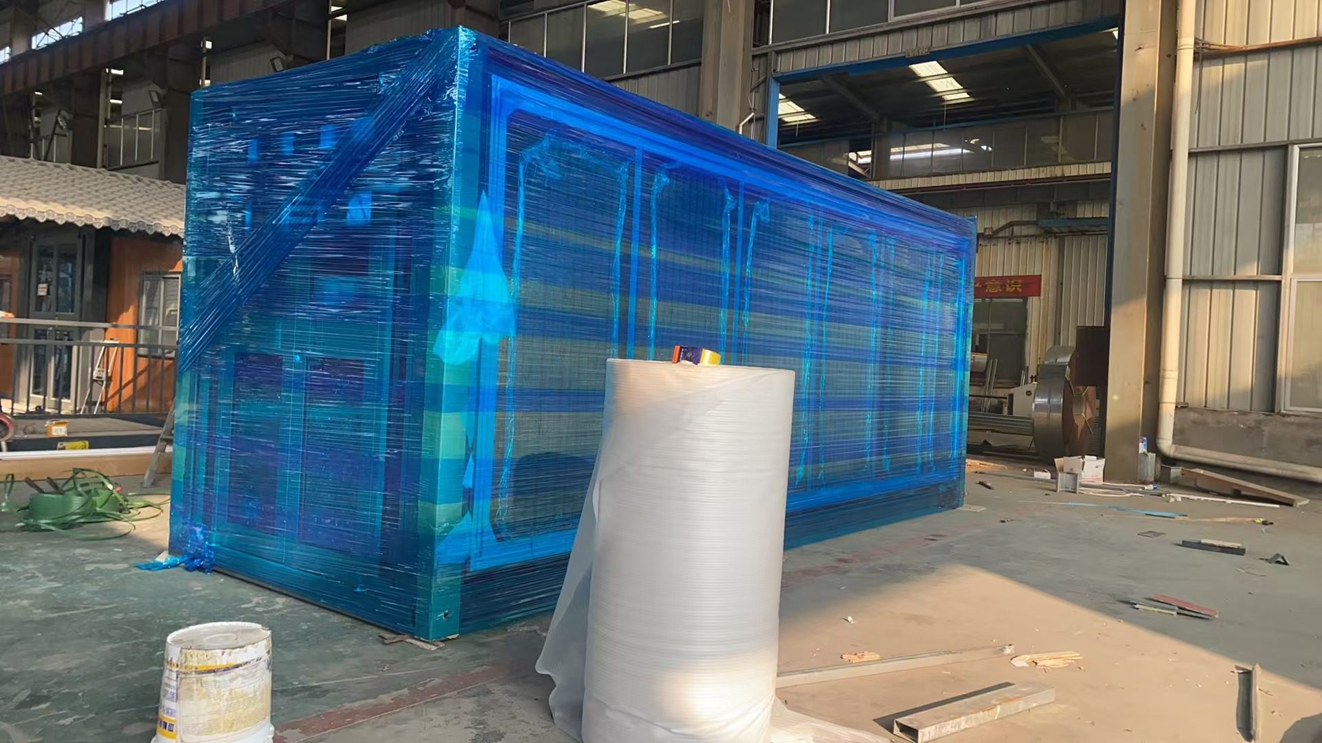 Container house factory QC photo area