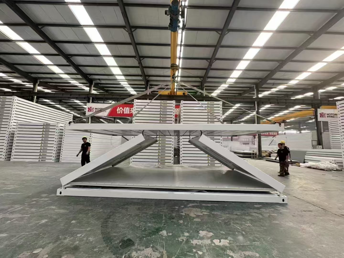Z Type Foldable Container House application scene