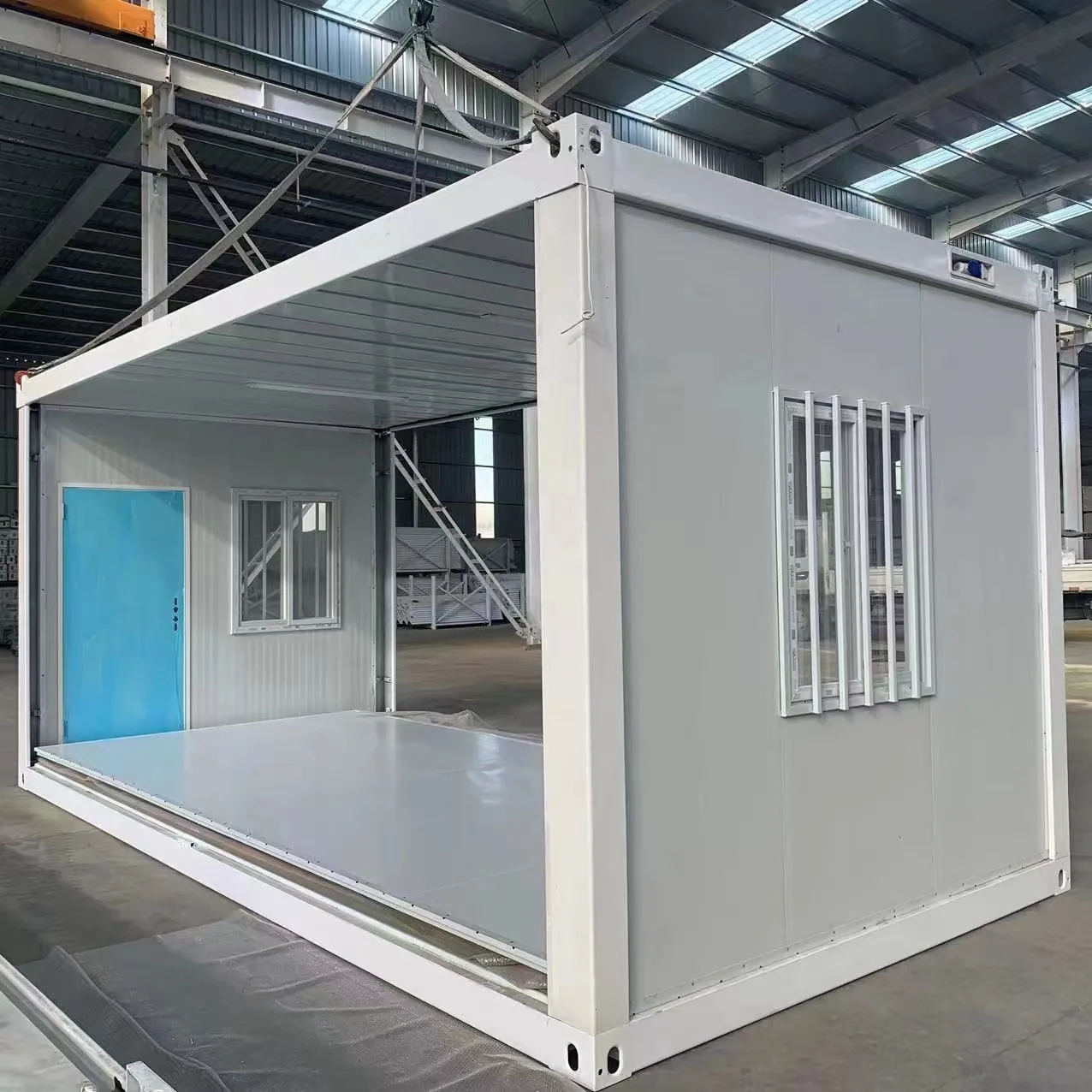 Z Type Foldable Container House - Z type foldable container house units for temporary accommodation, emergency projects, site offices and fast-deployment modular space